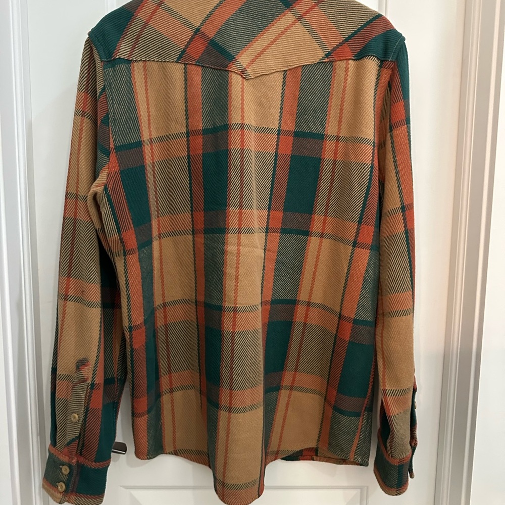 Danner - Topo Designs Plaid Shirt in Green and Brown - Picture 13 of 15